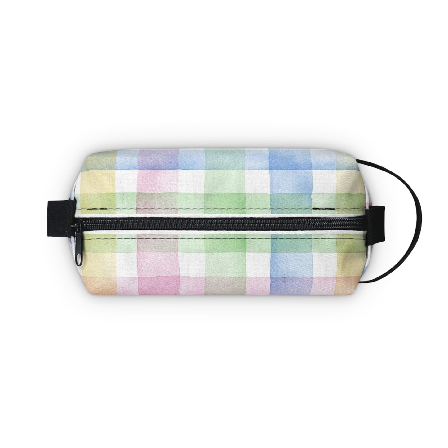 Pastel Plaid Toiletry Bag