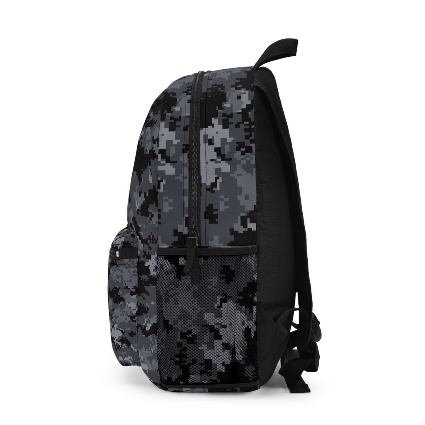 Black Camouflage Backpack