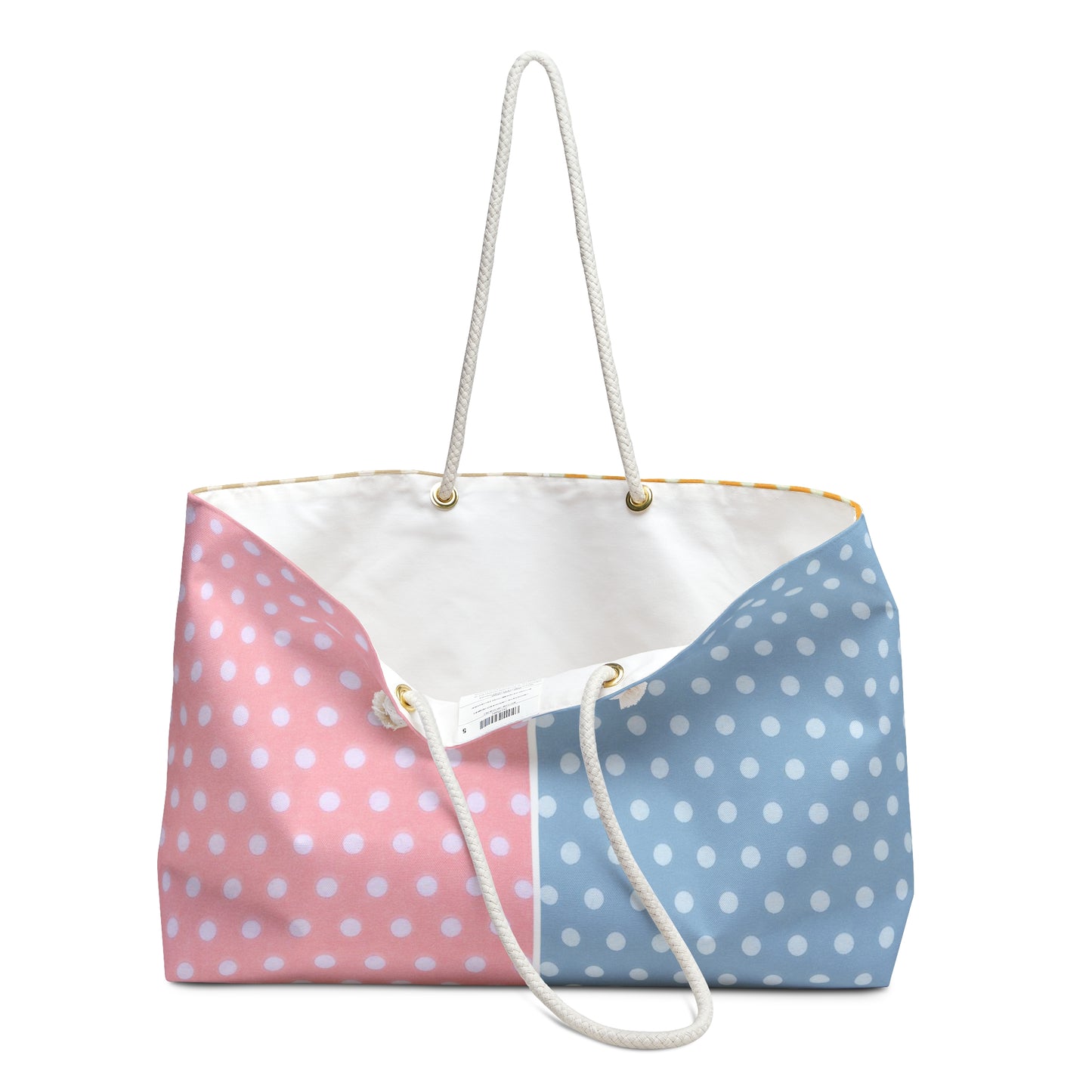 Square Polka Dot Oversized Bag