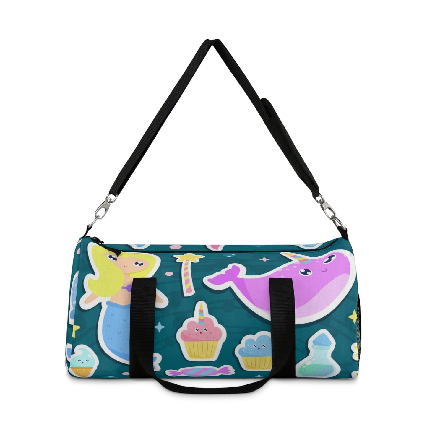 Mermaids and Narwhals Duffel Bag