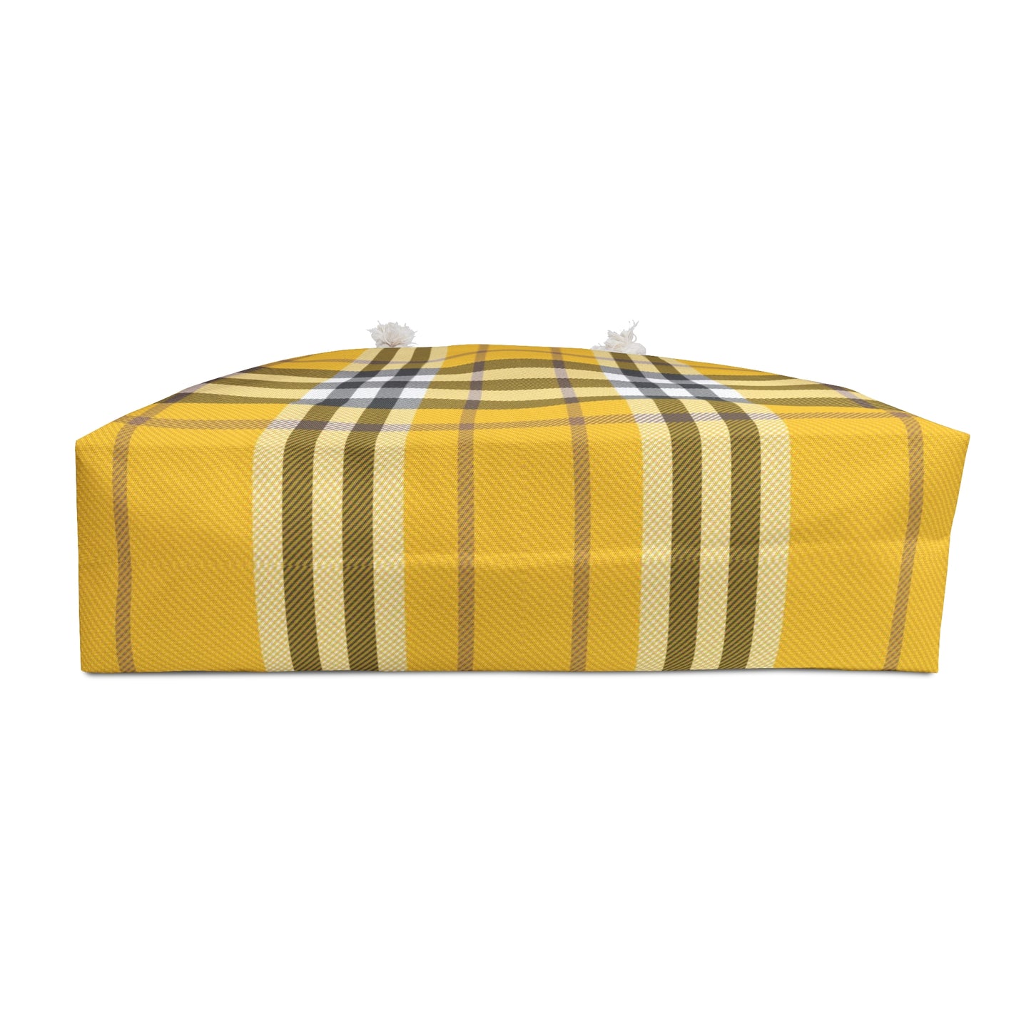 Yellow Plaid Oversized Bag