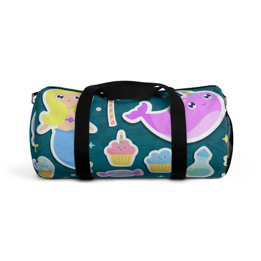 Mermaids and Narwhals Duffel Bag