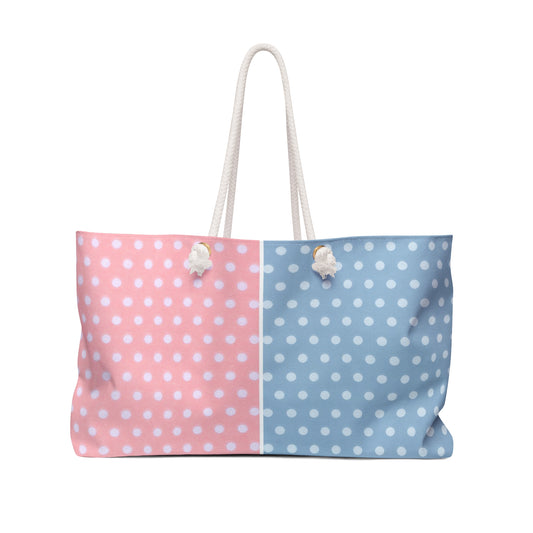 Square Polka Dot Oversized Bag