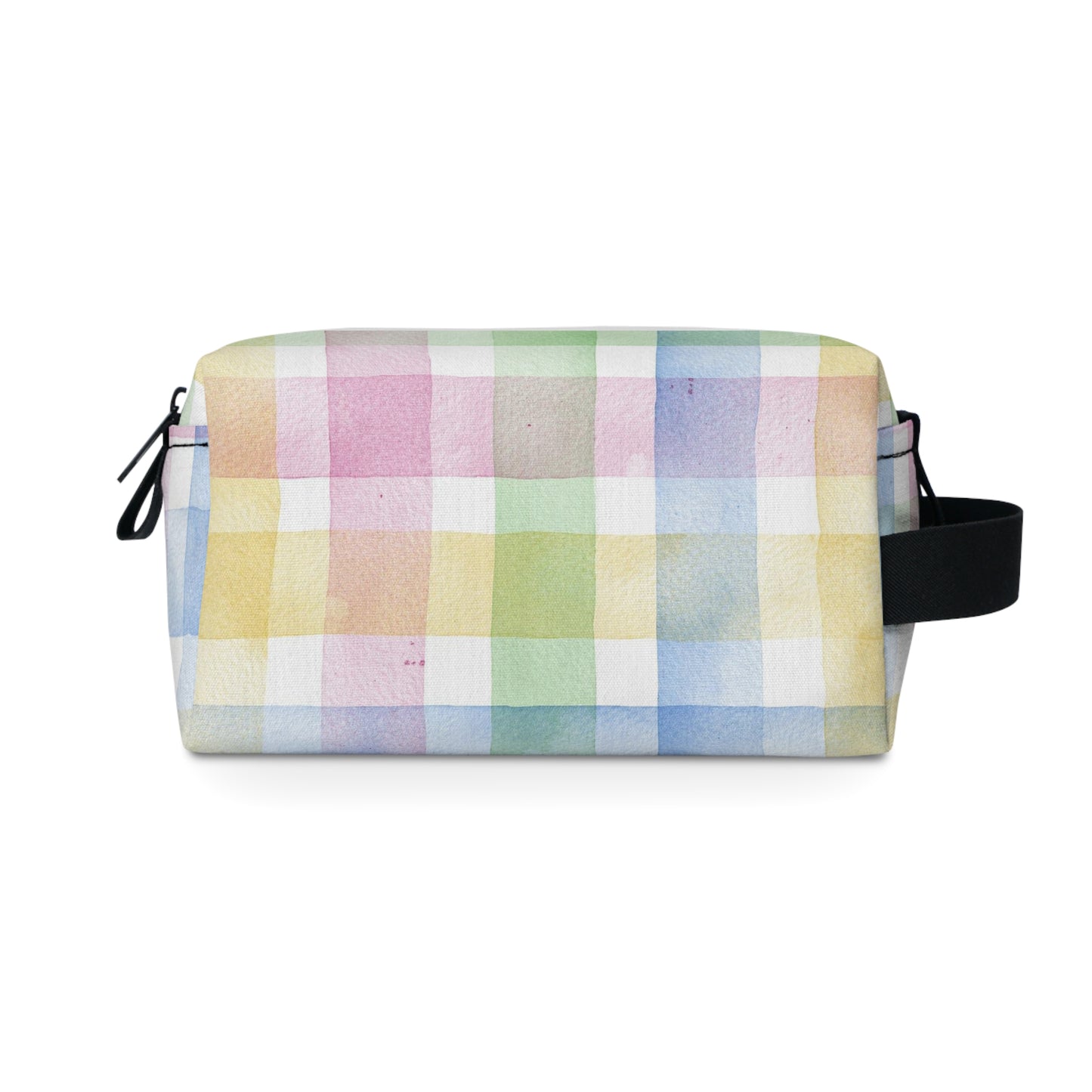 Pastel Plaid Toiletry Bag