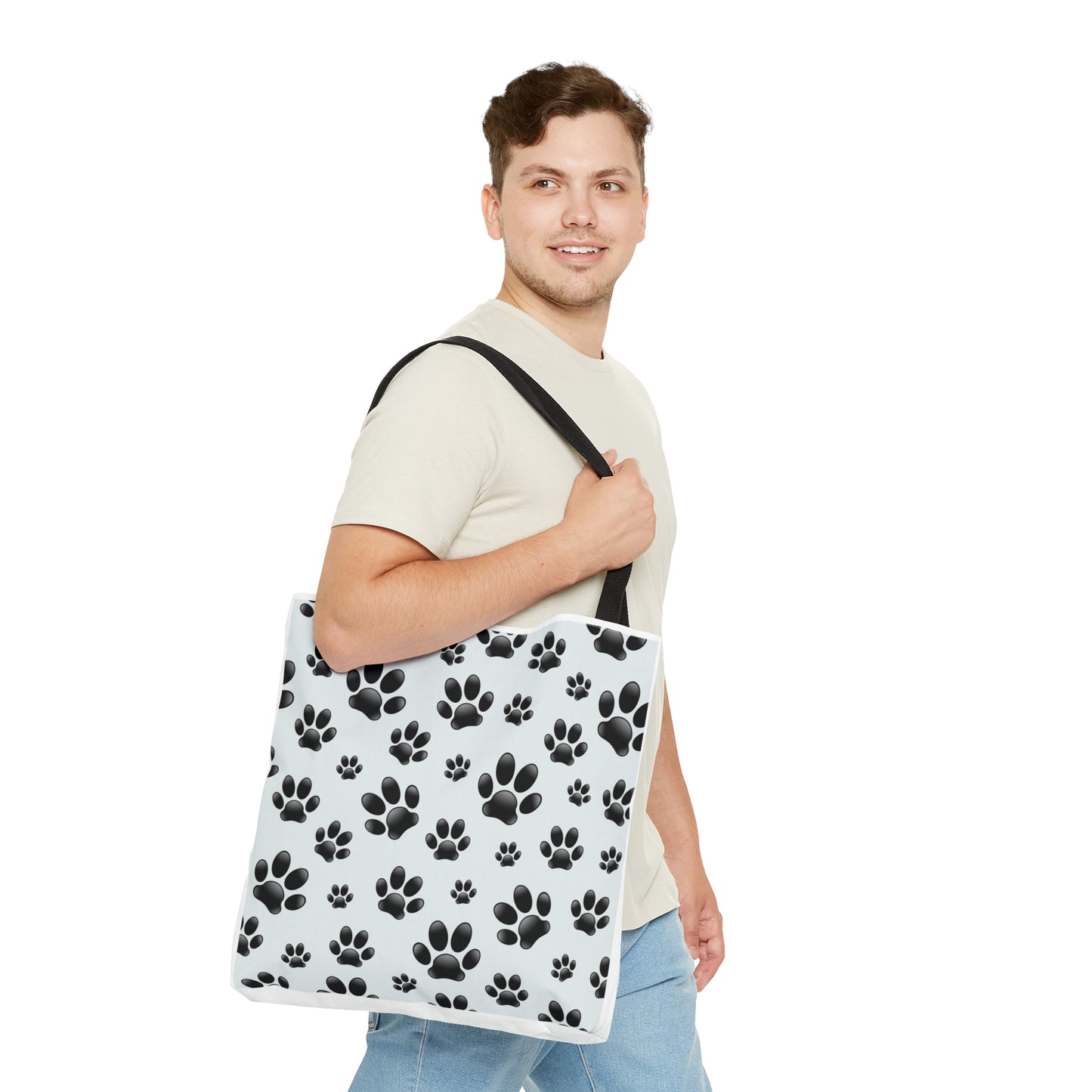 Paw Prints Tote Bag