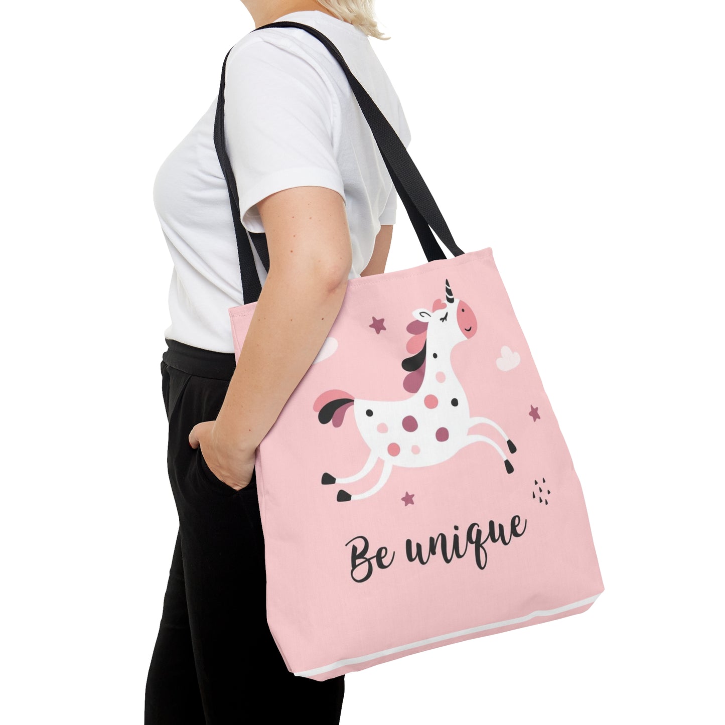 Be Unique Unicorn Tote Bag