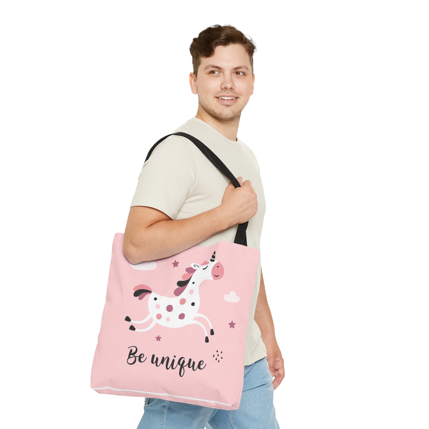 Be Unique Unicorn Tote Bag