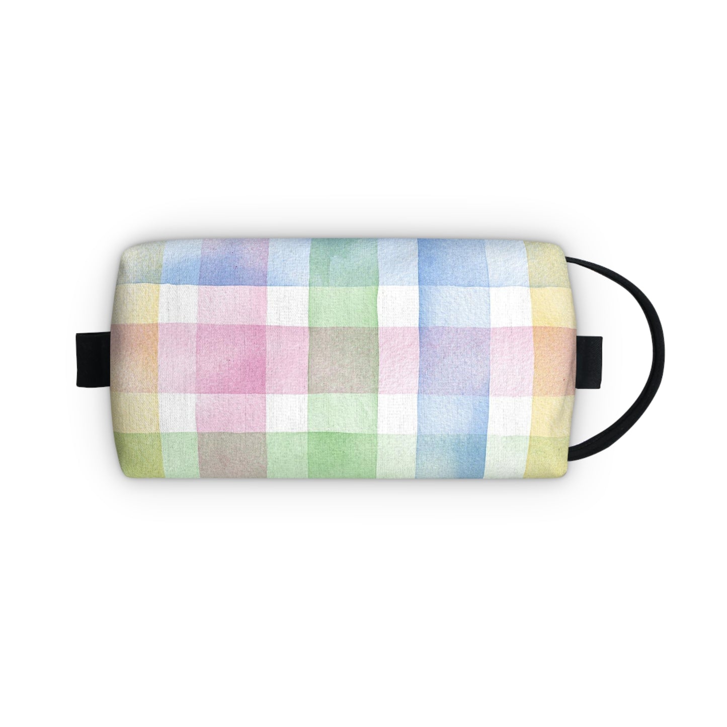 Pastel Plaid Toiletry Bag