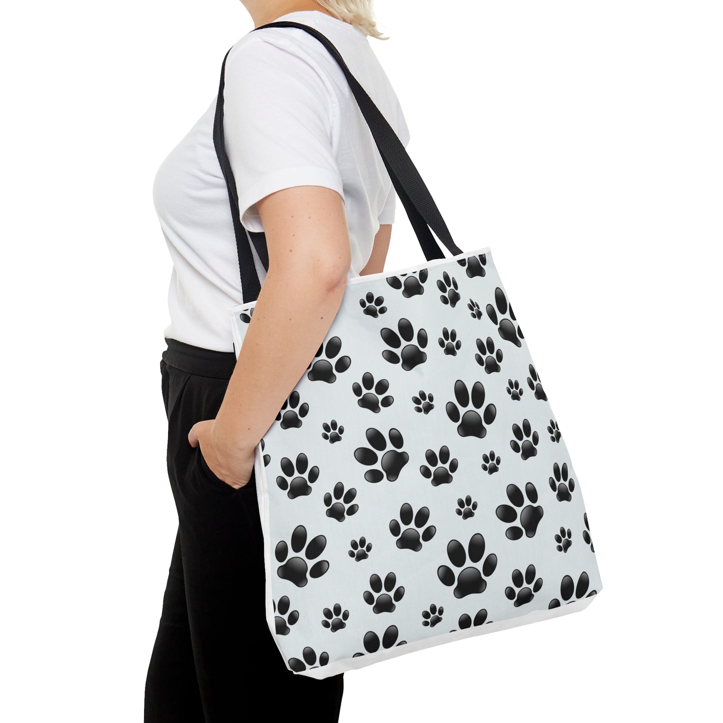 Paw Prints Tote Bag