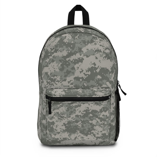 Light Grey Camouflage Backpack