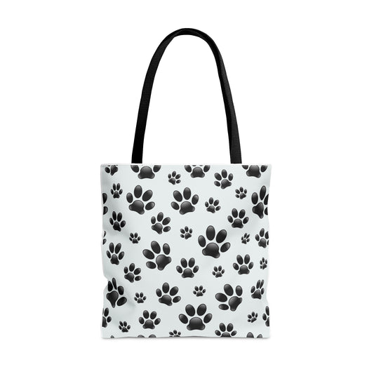 Paw Prints Tote Bag